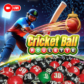Cricket Ball Roulette live casino game at Ph Moba