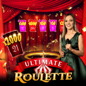 Ultimate Roulette live casino game at Ph Moba
